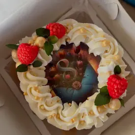 Торт «Ягодный пломбир»