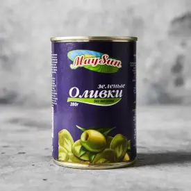 Оливки зеленые б/к конс. 370 г