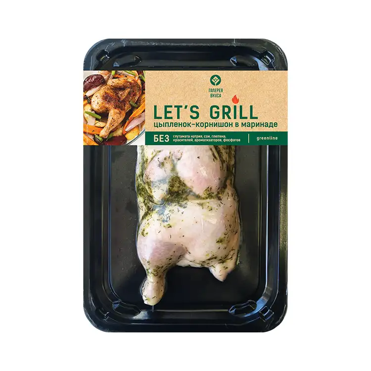 Цыпленок-корнишон в маринаде