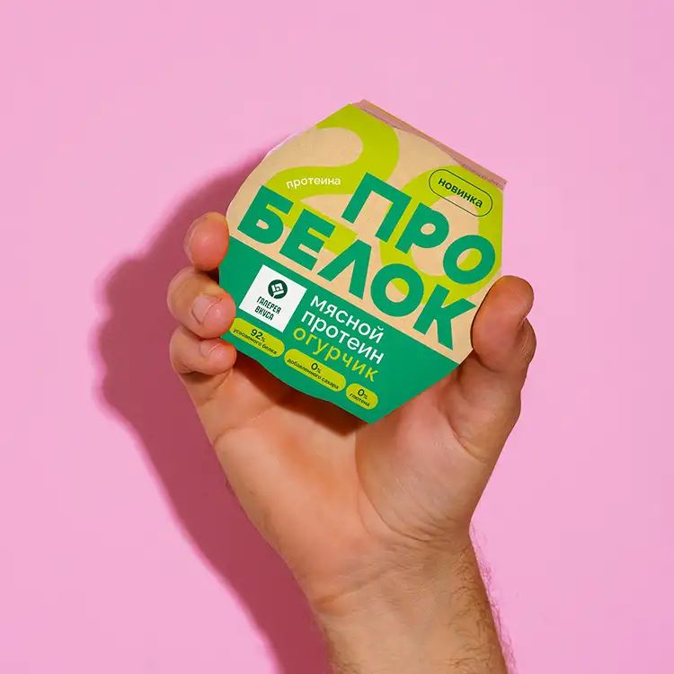 Мясной протеин с копченой курочкой и огурчиком