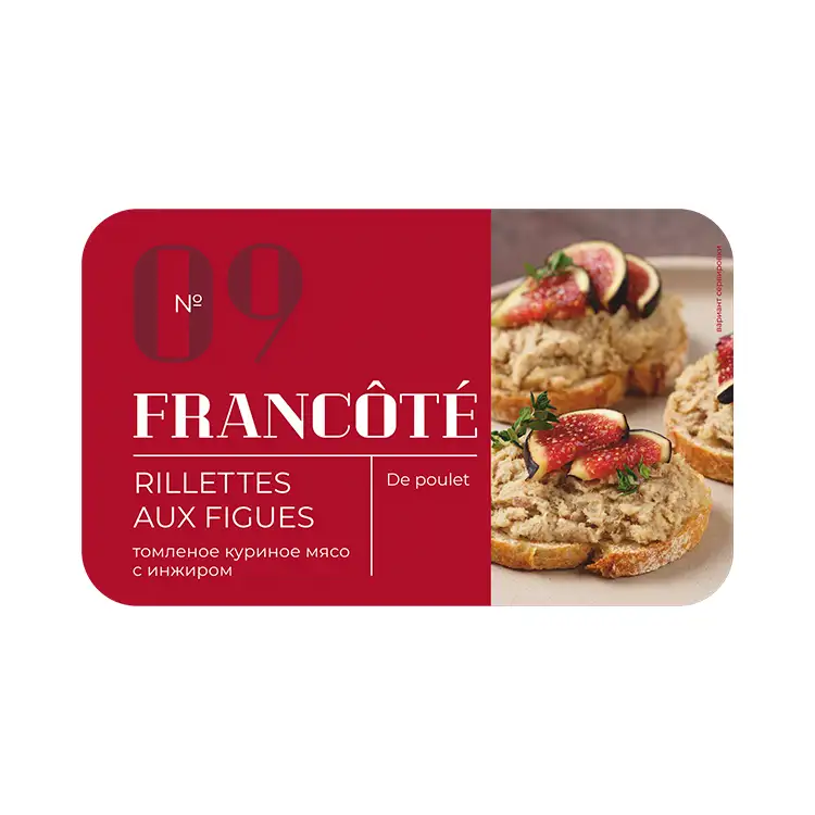 Риет куриный с инжиром