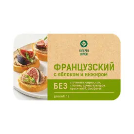 Паштет французский с яблоком и инжиром