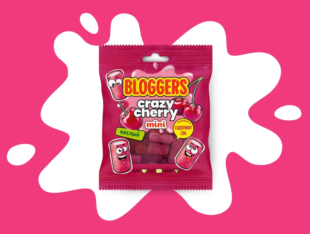 Мармеладные мини‑трубочки в кисло-сладкой обсыпке, в ассортименте фото 1