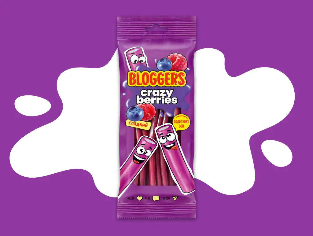 Мармеладные трубочки, в ассортименте фото 3