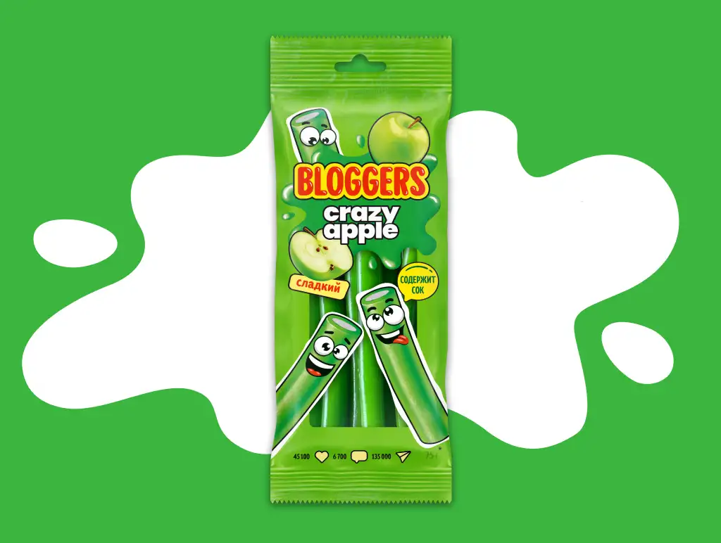 Мармеладные трубочки в кисло-сладкой обсыпке, в ассортименте фото 4