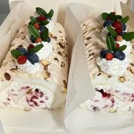 Меренговый рулет