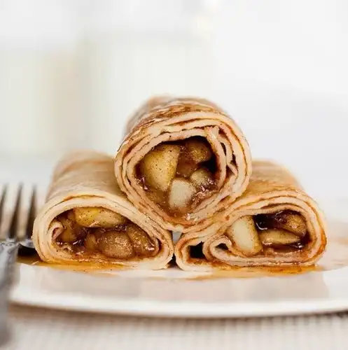 Блины полуфабрикат с яблоками и корицей