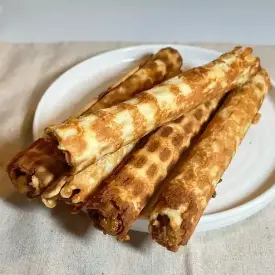 Трубочки со сгущенкой