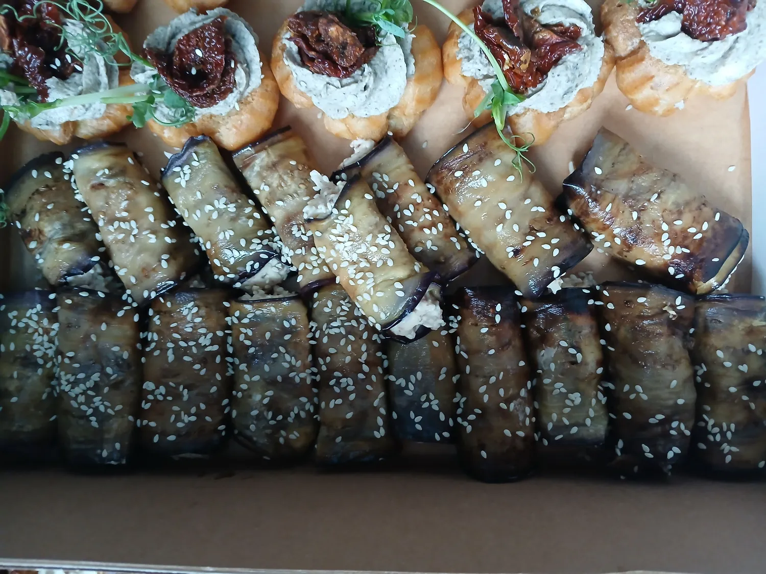 Рулетики из баклажан фото 4