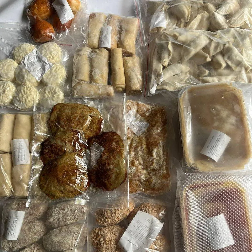 Сет замороженных полуфабрикатов