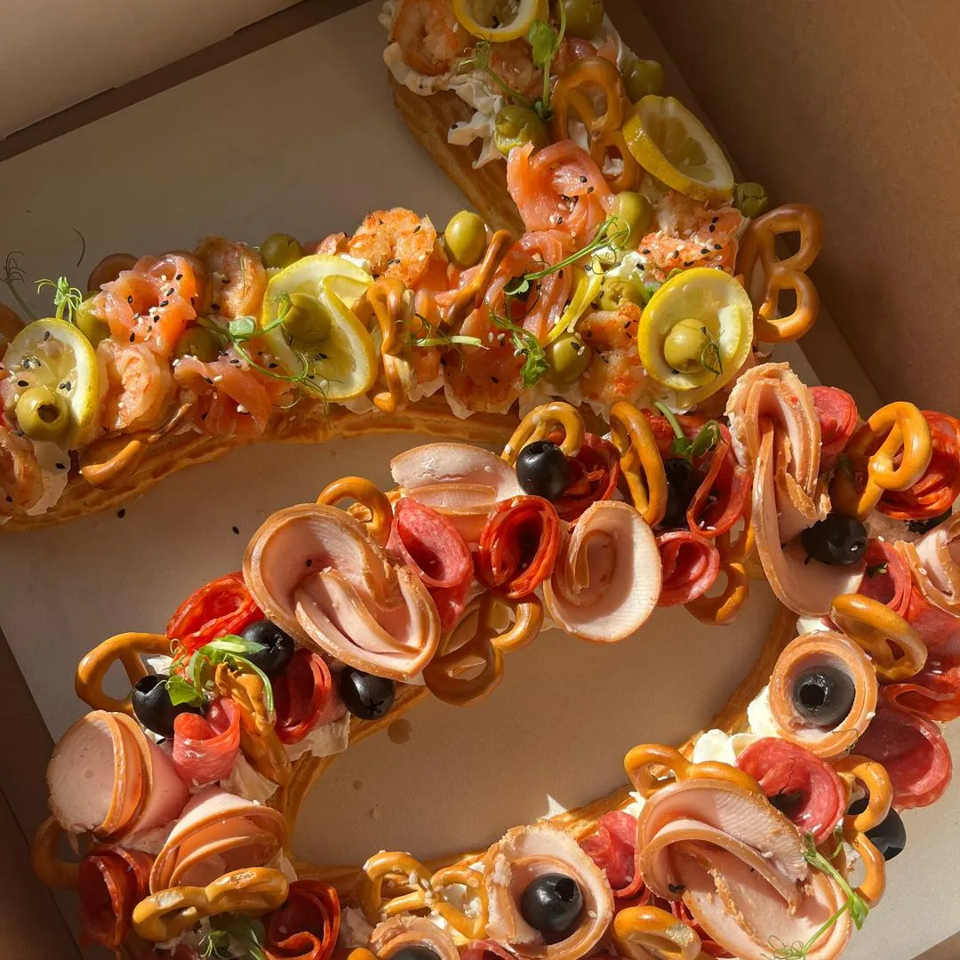 Закусочный торт "Цифра" (2 цифры)