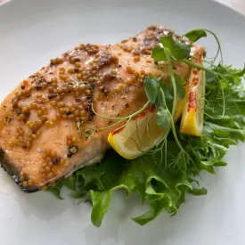 Стейк из лосося