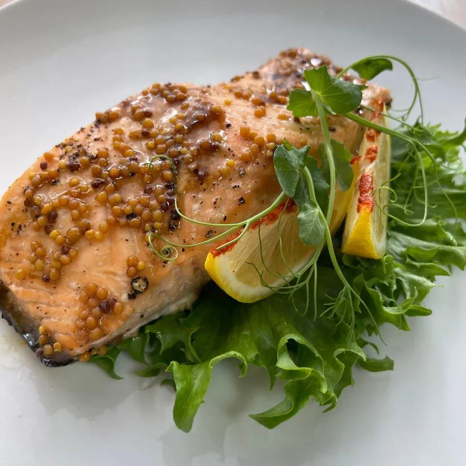 Стейк из лосося