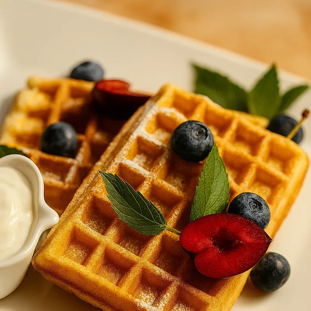 Вафли творожные