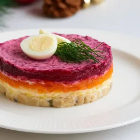 Салат "Селёдка под шубой"