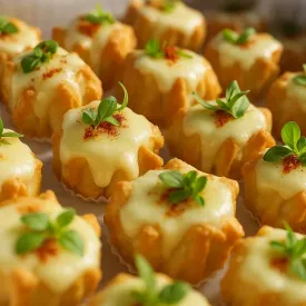 Жульены в профитролях