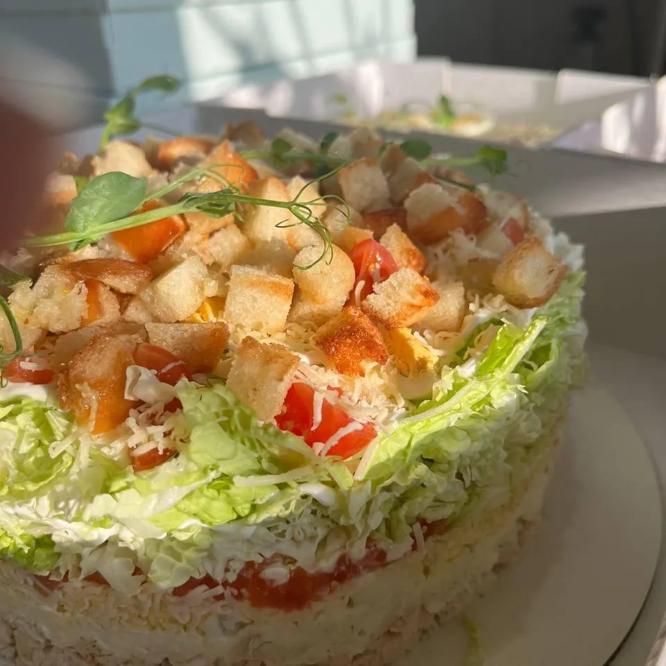 Салат "Цезарь"