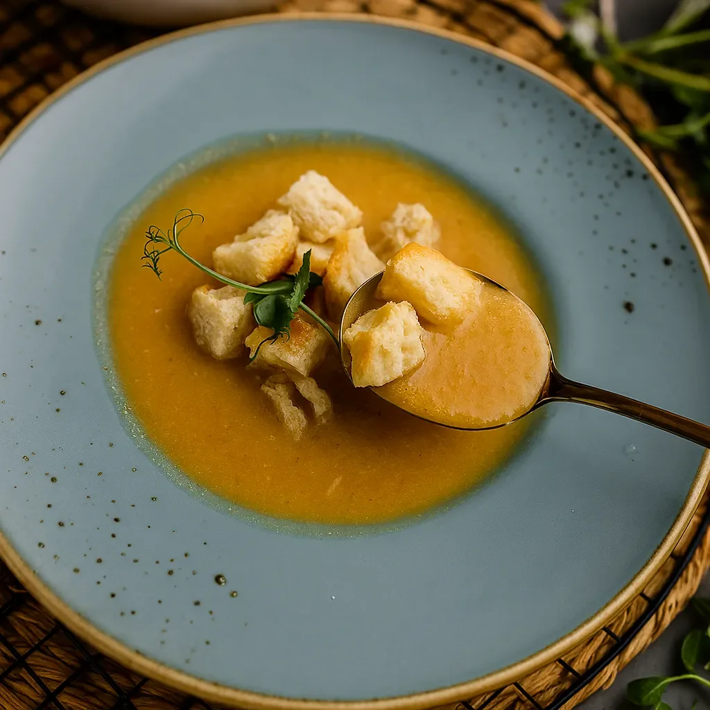 Суп пюре грибной