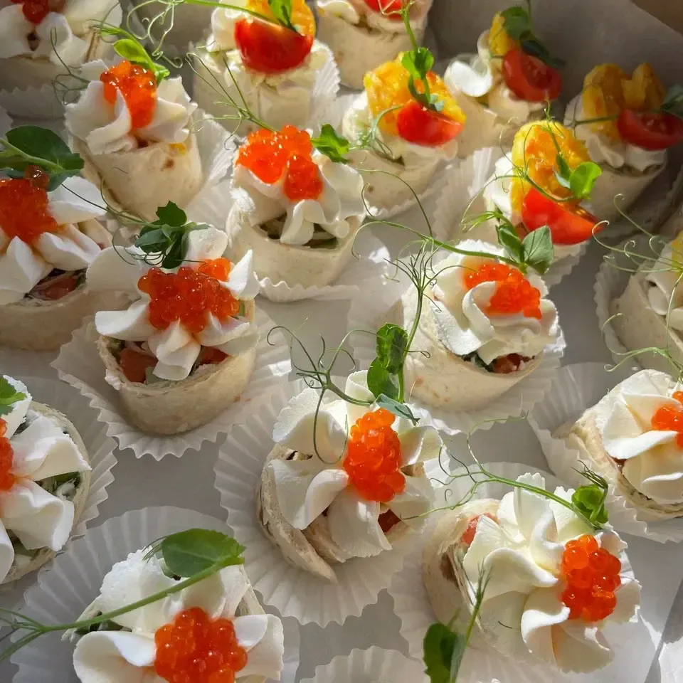 Бокс порционных рулетов "Нежные"