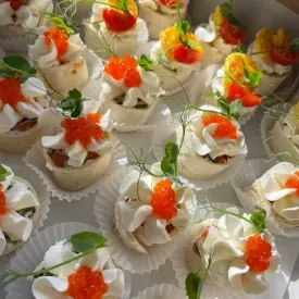 Бокс порционных рулетов "Нежные"