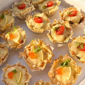 Корзиночки закусочные с тесто фило