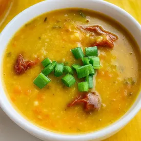 Гороховый суп с копченостями