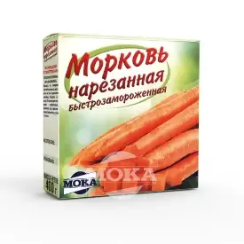 Морковь нарезанная быстрозамороженная