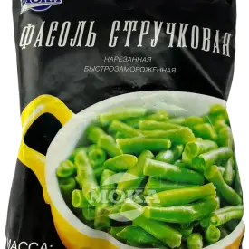 Фасоль стручковая нарезанная быстрозамороженная