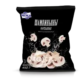 Шампиньоны нарезанные быстрозамороженные