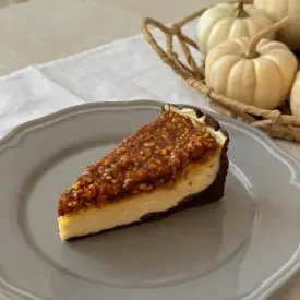 Чизкейк «Сникерс»