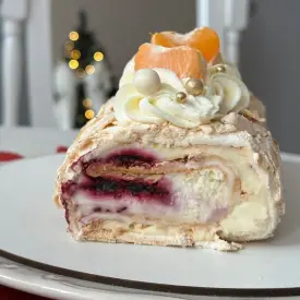 Меренговый рулет