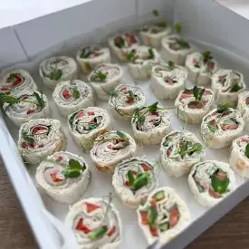 Рулет с форелью