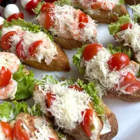 Брускетты "Цезарь", 12 шт.