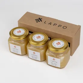 Подарочный набор 3 вида мёда, 0.25 л