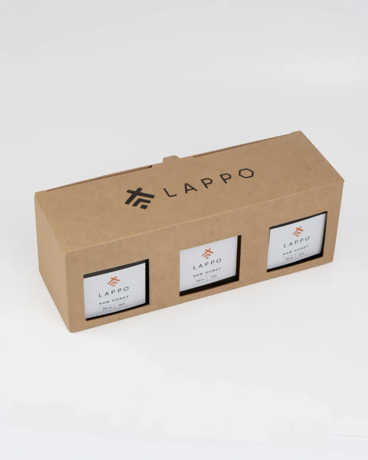 Подарочный набор 3 вида мёда по 0.39 л фото 1