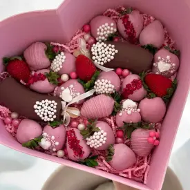 Набор клубники в шоколаде «S», 12-16 шт.