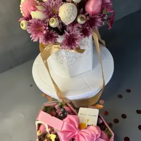 Букет с клубникой в шоколаде, 25 шт.