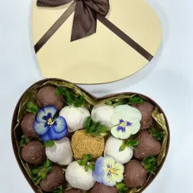 Клубника в шоколаде, 9 шт.