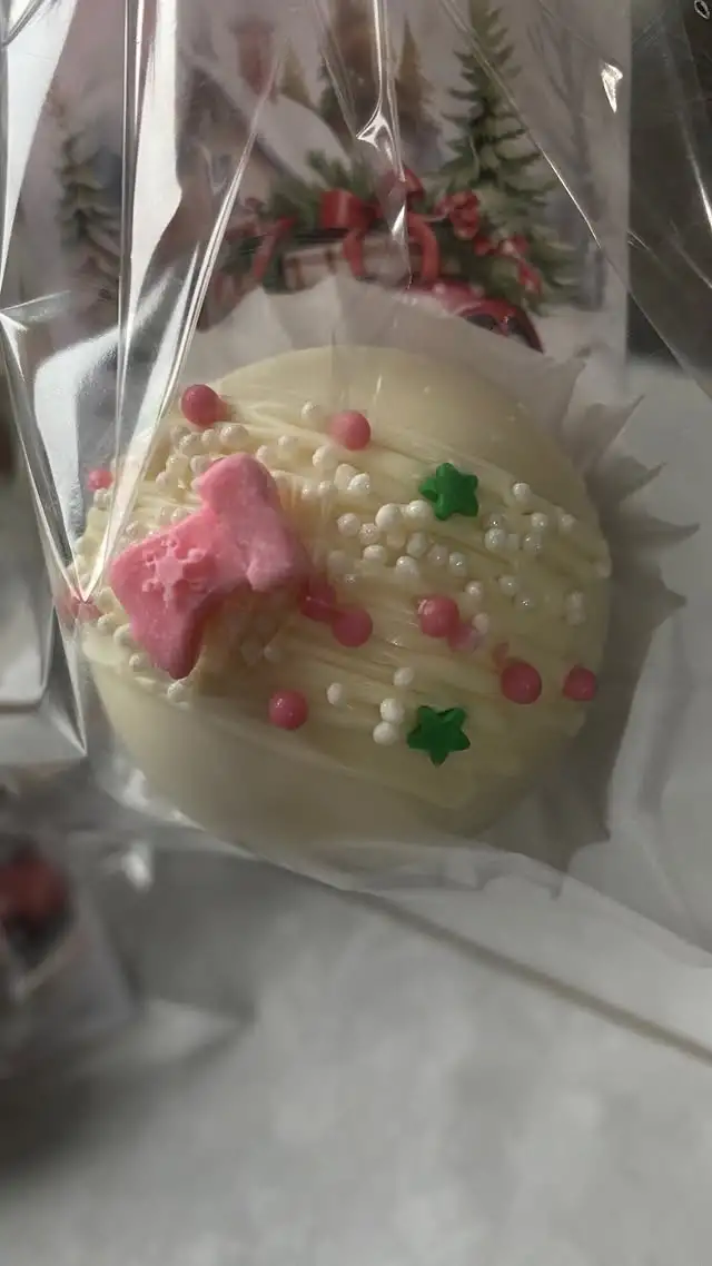 Какао-бомбочки в форме шара, 6 шт. фото 5