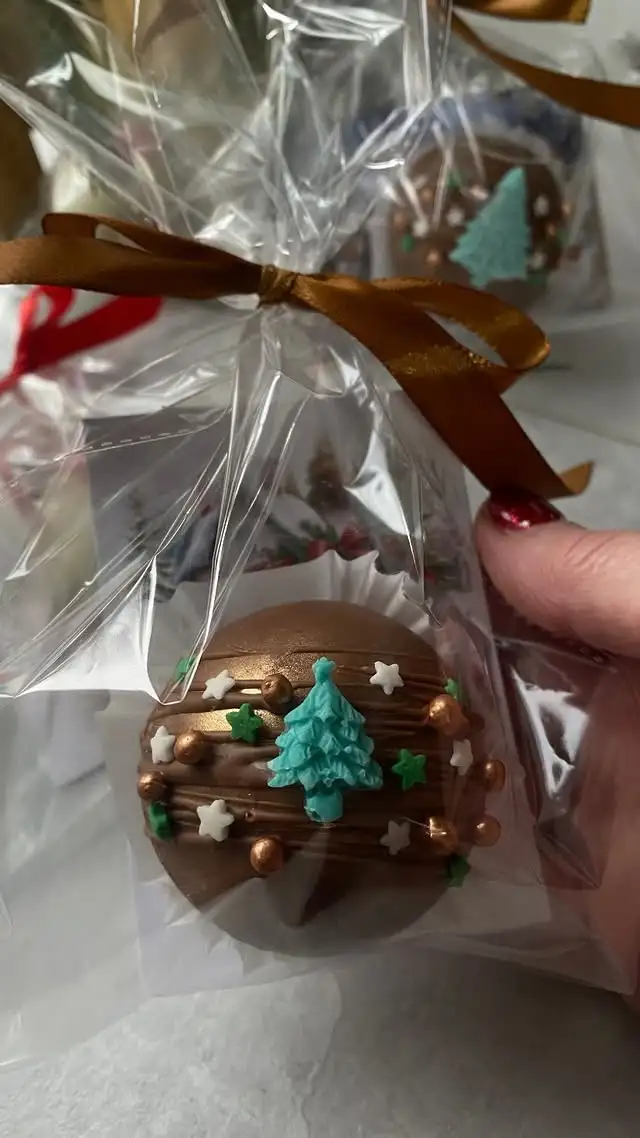 Какао-бомбочки в форме шара, 1 шт. фото 2