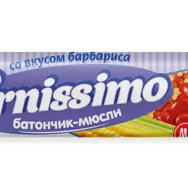 Батончик-мюсли Cornissimo со вкусом барбариса, 25 г