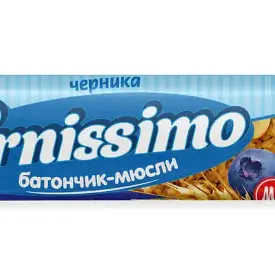 Батончик-мюсли Cornissimo со вкусом черники, 25 г