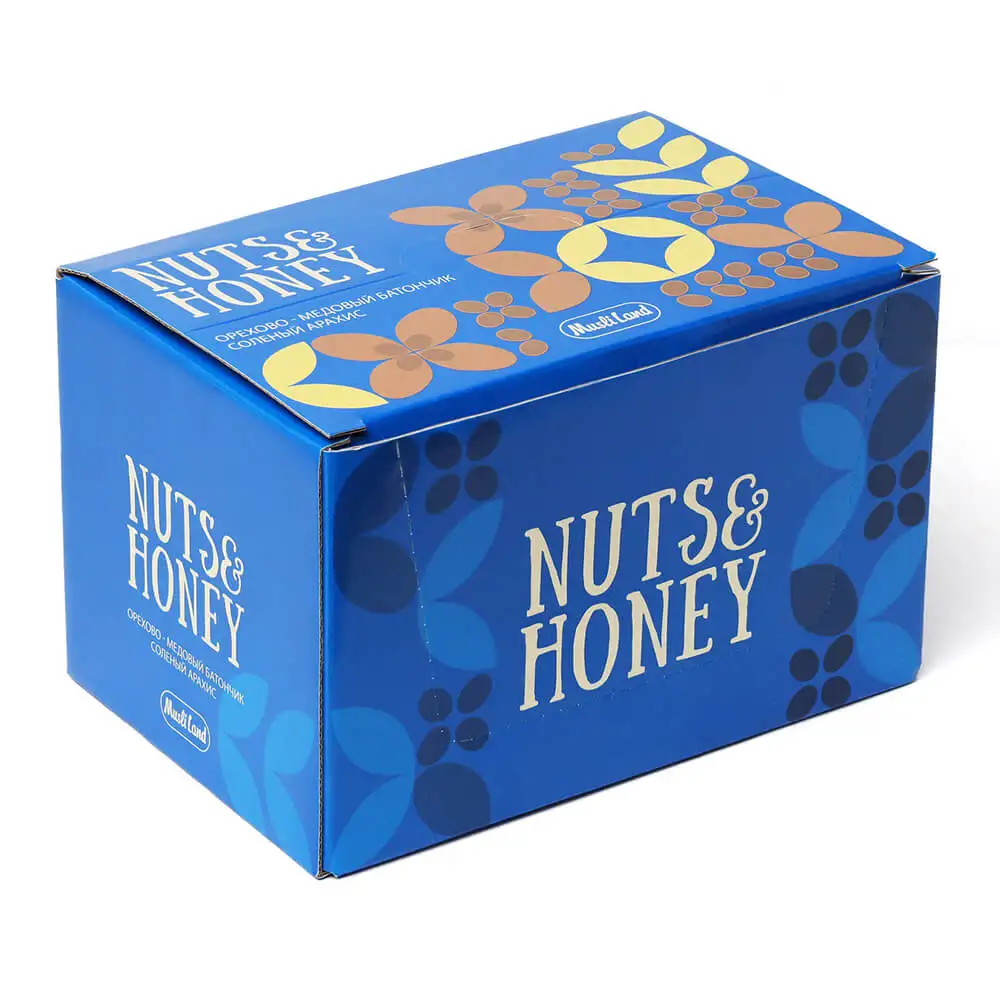 Батончик медово-ореховый Nuts & Honey с солёным арахисом, 45 г фото 3
