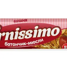 Батончик-мюсли Cornissimo со вкусом вишни, 25 г