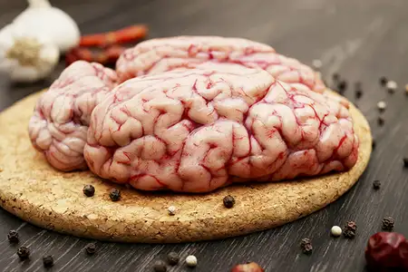 Мозги говяжьи, зам. (фас), 1 кг