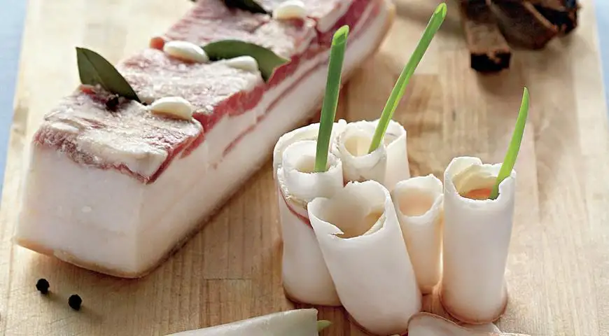 Сало соленое, 1 кг