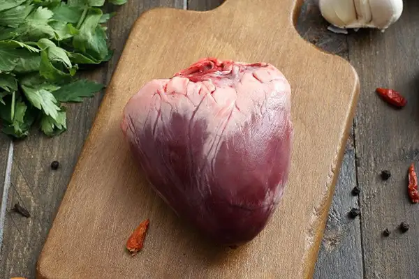 Сердце говяжье, зам. (фас.), 1 кг