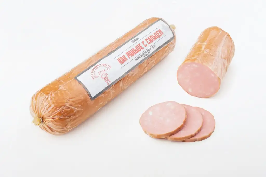 Колбаса «Как раньше с сальцем», в/с, 1 кг