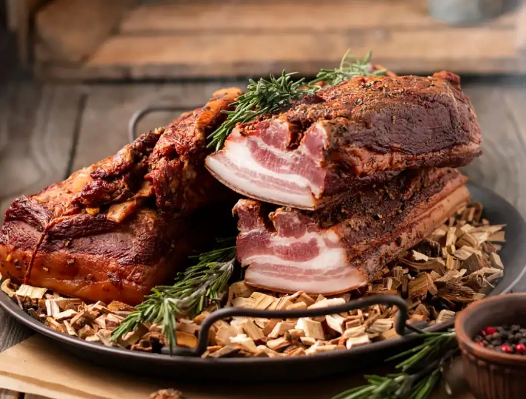 Грудинка копченая, 1 кг