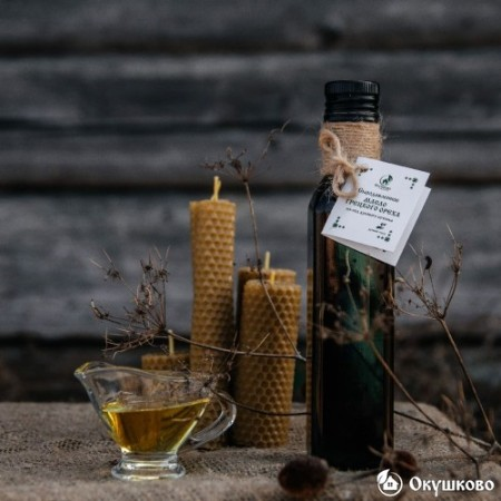 Масло грецкого ореха холодного отжима, 250 мл. фото 1